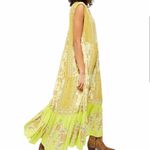 Free People  Hanalei Bay Dress in Yellow Combo Small Photo 14