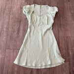 All in Favor  Light Green Backless Dress Photo 2