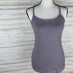 Lululemon Gray Microstriped Cami Tank Photo 1