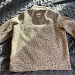 Billabong  Adventure Division Leopard Cheetah Fleece Quarter Zip Jacket Photo 2