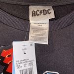 NWT AC/DC blow up your video graphic crewneck pullover sweatshirt Size L Photo 3