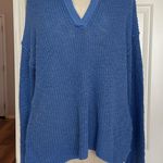 Sundance cotton relaxed polo pullover sweater Blue Size M Photo 0