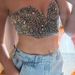 Out From Under Sparkle Corset Top Photo 3