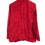 Two Twenty Five Red Paisley Print Blazer sz12 Size 12 Photo 6