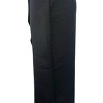 Closet Black Asymmetrical Button Front Pencil Cut Knee Length Wrap Skirt Size 6 Photo 2