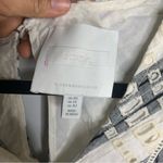 Anthropologie  eyelet‎ ruffle embroidered romper striped chevron size 10 blogger Photo 5