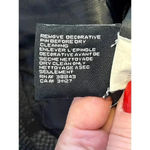 DKNY Women’s Wool Trench Coat Size 8 Grey/ Black Plaid Button up Lined pockets Photo 2