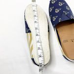 NFL Los Angeles Rams Canvas Striped Slip On Shoes Photo 7