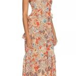 MISA Los Angeles NWT Olivia Rubin Rex Morrison Dress in Tangerine Flora Size S Photo 3