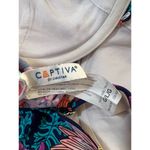 Captiva by Christina Floral Underwire Tankini Top Size Large Pink Photo 2