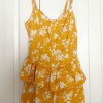 Caroline Constas Arlette Floral Romper Yellow Size M Photo 3