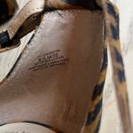 Vince Camuto  Garnitta Tiger Stripe Strap Platform Block Heel Sandal Women’s 8.5 Photo 6