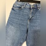 Mango  women’s navy blue high waist mom jeans size 4 Photo 1
