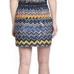 bcbg maxazria • chevron geometric print dress Photo 1