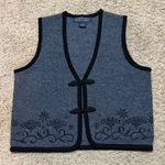 Herman Geist  100% Wool Vintage Vest - Size 8 Photo 0
