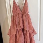 VICI  Forever Mine Tiered High Low Midi Dress Photo 5