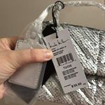 Nicole Miller  Sequin Silver Bag Photo 1