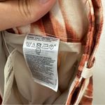 Banana Republic  Orange & Cream Tie Dye Dressy Shorts Womens 10 Pleated Belted Photo 5