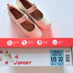 JSPORT Women’s Mary Jane Shoes Cream Beige Casual Flats Arch Support Sz 10 New Tan Photo 7
