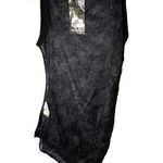 New Diabless Sheer Swimsuit Cover up Women's Size Med/Large Lace Feminine Fitted Black Photo 0