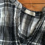 CP Shades  Regina Tunic Cotton Plaid large. Flaws Photo 1