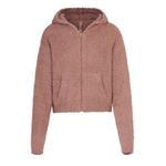 SKIMS  Cozy Zip Up Knit Hoodie  Photo 0