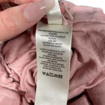 Anthropologie Maeve Jacquard Lace-Up Mini Dress Jumper Stripe Pink Size Small Photo 14