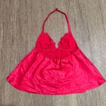 Victoria's Secret Rare NWOT Victoria’s Secret 2012 Pink Halter Pajama Top - Large Photo 3