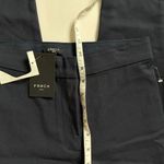 FRNCH  Paris Navy Straight Leg Ankle Cropped Size Small NWT Photo 4