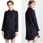 Rails  Bianca Charcoal Shadow Plaid Flannel Shirt Dress Tunic Size Medium Photo 2