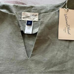 Universal Threads Universal Thread Lagenlook Linen blend Tunic Womens Medium Cover up Green Photo 6