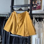 Wild Fable Womens Medium Mustard Yellow Corduroy Cargo Mini Skirt Photo 7