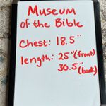 Museum of the Bible Tank Cotton Shirt Womens Large Top Photo 7