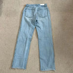RE/DONE  Originals 90s High Rise Loose Jeans Light Wash Blue Distressed Size 27 Photo 6