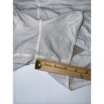 Lululemon  White Shorts Sz 12 Lined Zip‎ Back Pocket Photo 3