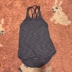 Lululemon Size 4 Women Raise The Barre Tank Strap Open Back Blue Athletic W1ARUS Photo 3