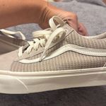 Vans Women's Beige and White Sneakers Photo 0
