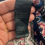 Oasis  Duster Kaftan Paisley printBoho Beach Cover Top size Small Photo 8