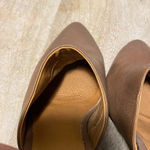 Corso Como Corso Cuomo Downtown D'Orsay Tan Leather Mary Jane Heels 8M. Photo 5