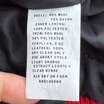 🆕NEFF Varsity Wool Jacket Red fully Lined Snap Closure With the patch P Photo 9