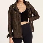 J.Crew • Downtown Field Jacket waxed cotton canvas Mossy Brown olive green Photo 0