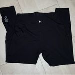 Lululemon  Athletica black full length Classic Black Leggings size 12 peloton Photo 9