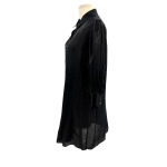 The Kooples  Delicate‎ Paisley Shirtdress Patterned Black Size 1 US Small / 4 Photo 5