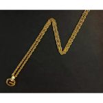 Givenchy  gold and crystal G logo necklace Photo 1