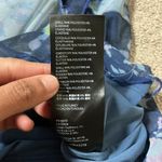 Urban Outfitters  Patchwork Floral Mesh Maxi Skirt Blue Stretch S Photo 5