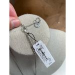 The Sak NWT The‎  Hammered Silver Y Pendent Drop Necklace w/ Adjustable Clasp Photo 6