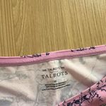 Talbots The  Tee Medium Long Sleeve T Shirt Light Purple Butterfly Print Cotton Photo 1