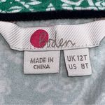 Boden Green & White Paisley Caroline Jersey Knit Romper Size undefined Photo 5