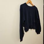 Lululemon  Reversible Crossover Sweater - Night Sea - W's Size M - LW3IU5S Photo 4