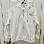 Helmut Lang  Limited Edition Zip Front Hoodie Sweatshirt Size Small white Photo 0